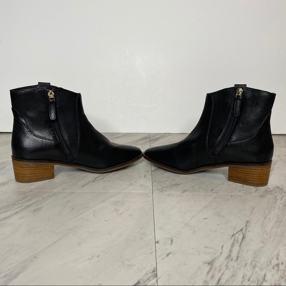 New! Cole Haan Maci Black Leather Bootie 7B - Picture 4 of 13
